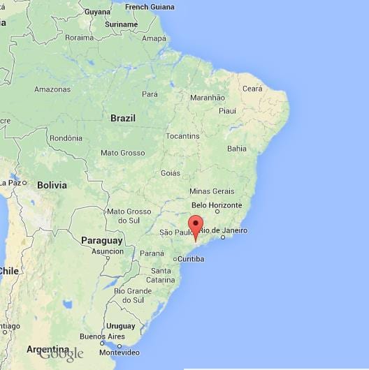 hol van a Sao Paulo található egy térkép