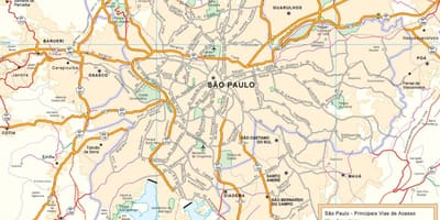 Térkép São Paulo