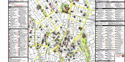 Térkép Sao Paulo a belvárosban