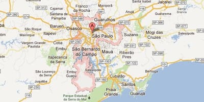 Google térkép Sao Paulo