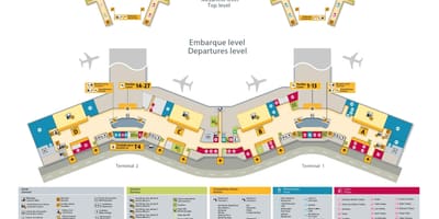 Sao Paulo international airport térkép