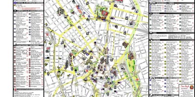 São Paulo idegenforgalmi térkép